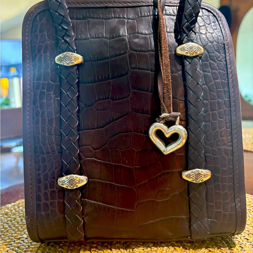 Vintage Brighton shoulder messenger purse